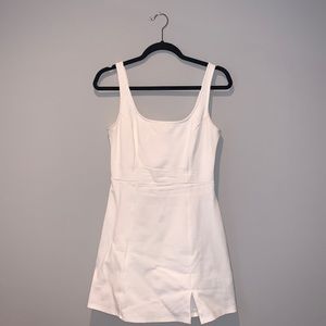 WHITE LULU’S MINI DRESS
